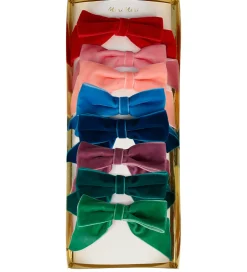 Hårsløjfer - 8-pak - 8,5 cm - Radiant Velvet>Meri Meri Discount