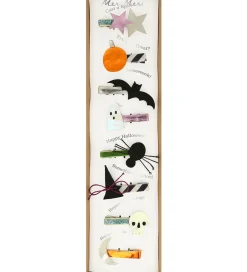 Hårspænder - 8-pak - 4,5 cm - Halloween Icons>Meri Meri Sale