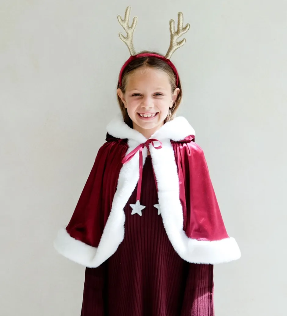 Kappe - Mrs Claus - Rød m. Hvid>Mimi & Lula Clearance
