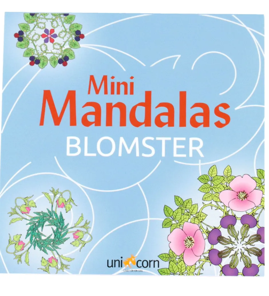 Mini Malebog - Blomster>Mandalas Clearance