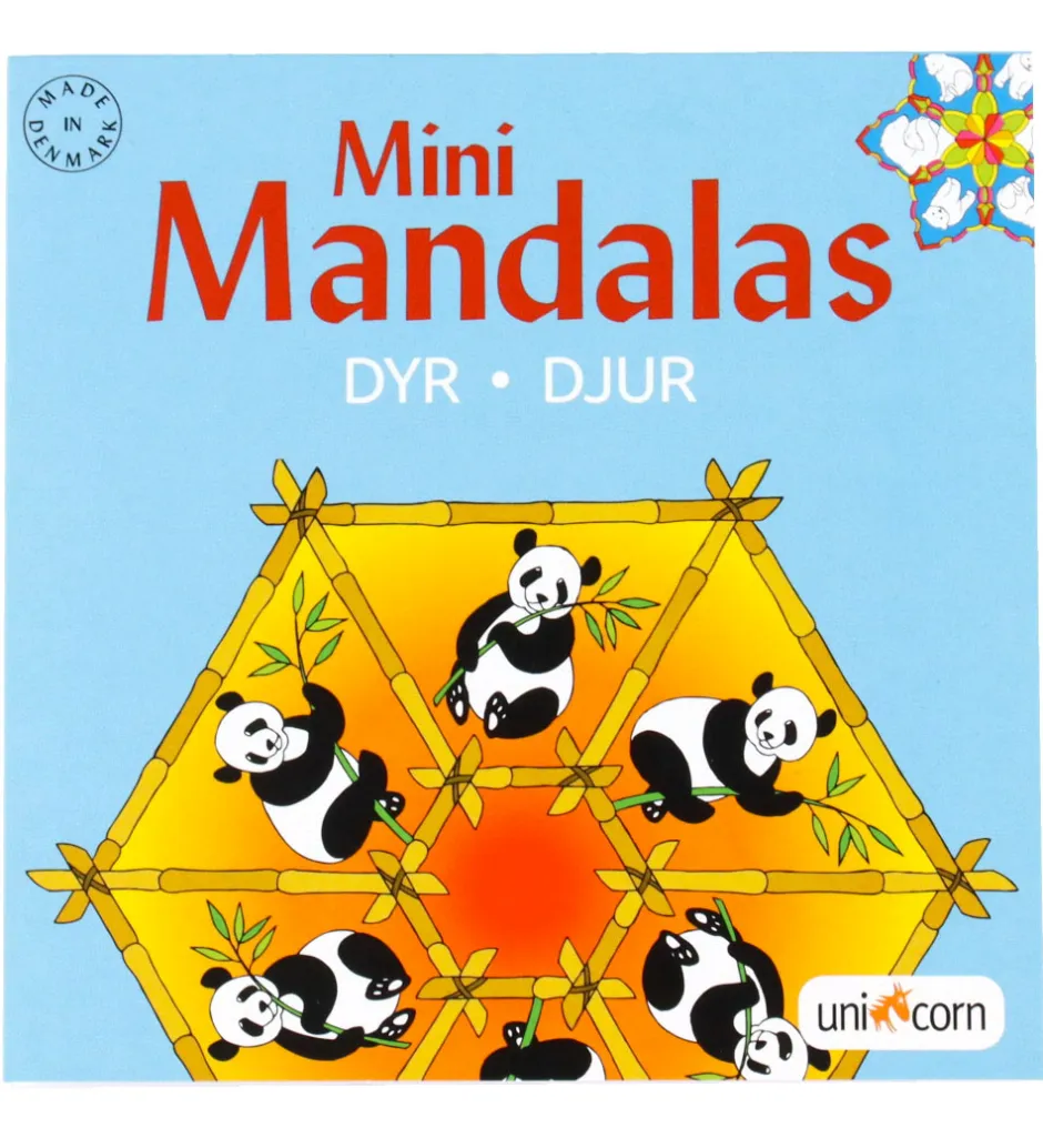 Mini Malebog - Dyr>Mandalas Online