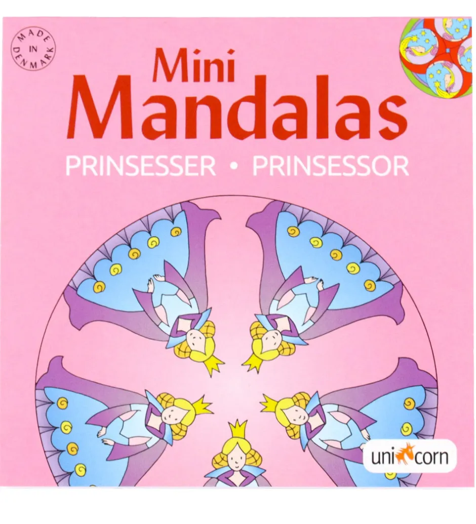 Mini Malebog - Prinsesser>Mandalas Hot
