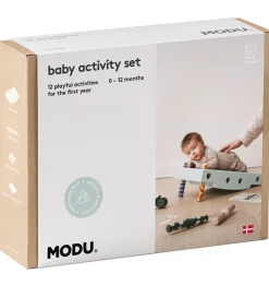 Baby Motoriksæt - 10 Dele - Ocean Mint/Forest Green>MODU Hot