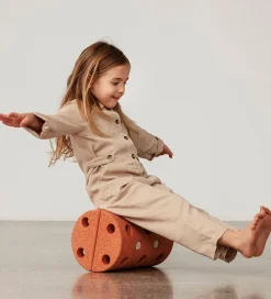 Balancerulle - 4 Dele - 30x20x20 cm - Burnt Orange/Dusty Gr><noscript><img width=