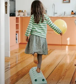 Børneskammel - 4 Dele - Ocean Mint/Forest Green><noscript><img width=