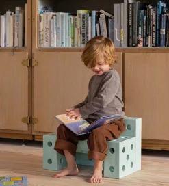 Klods Firkant - 20x20x10 cm - Ocean Mint>MODU
