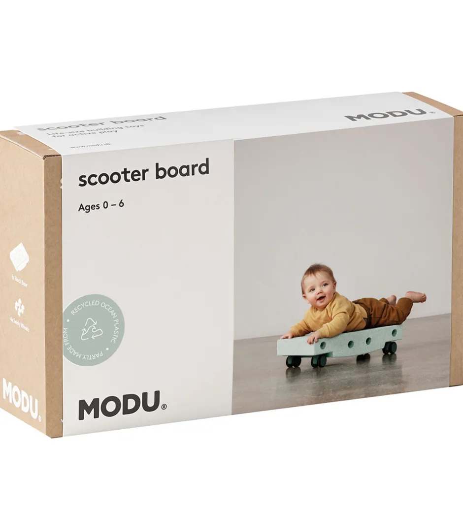 Rullebræt - 5 Dele - 50x30x12 cm - Ocean Mint/Forest Green>MODU Online