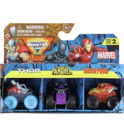 Biler - 1:87 - Mini - Marvel - 3-pak>Monster Jam New
