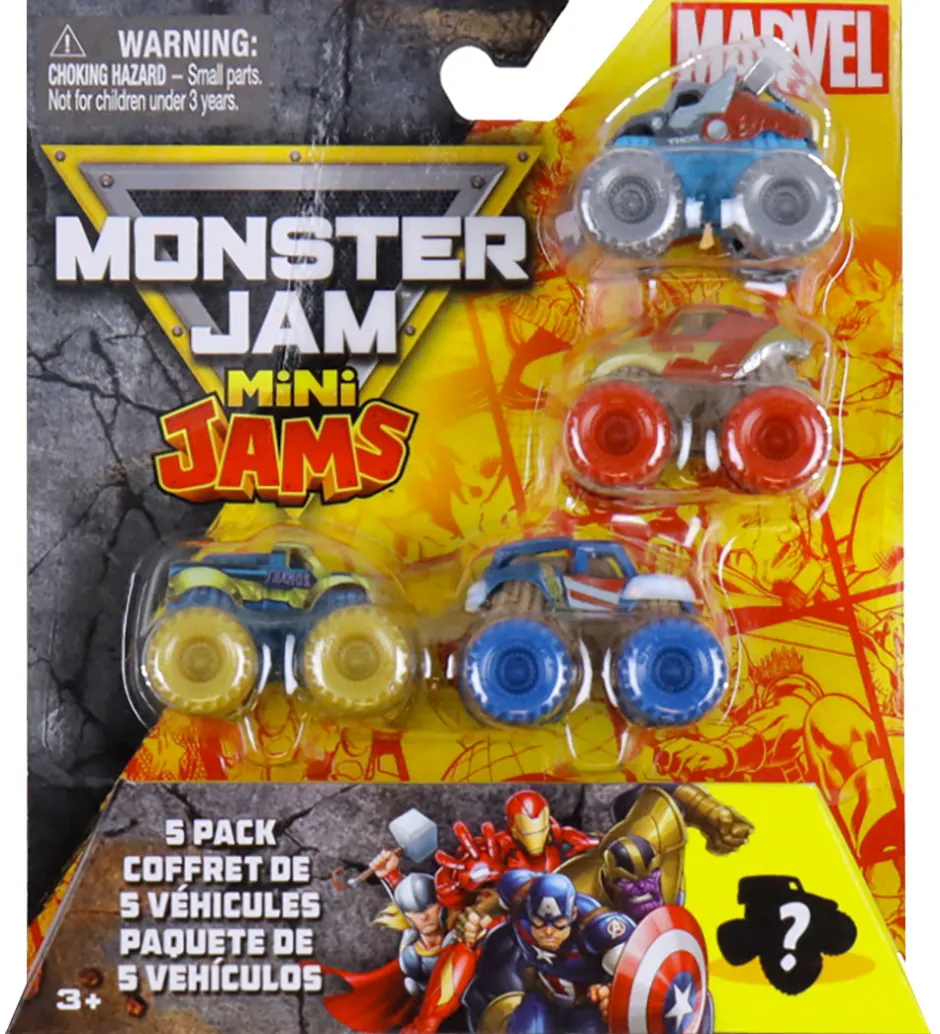Biler - 1:87 - Mini - Marvel - 5-pak>Monster Jam Sale
