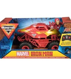 Fjernstyret Bil - Marvel Iron Man>Monster Jam New