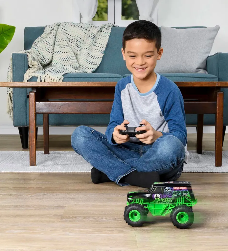 Fjernstyret Truck - 1:24 - Grave Digger>Monster Jam Best