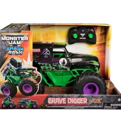 Fjernstyret Truck - 1:15 - Smash & Bash Grave Digger>Monster Jam Sale