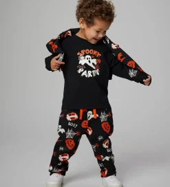Sweatpants - NmnOpal - Sort m. Print><noscript><img width=