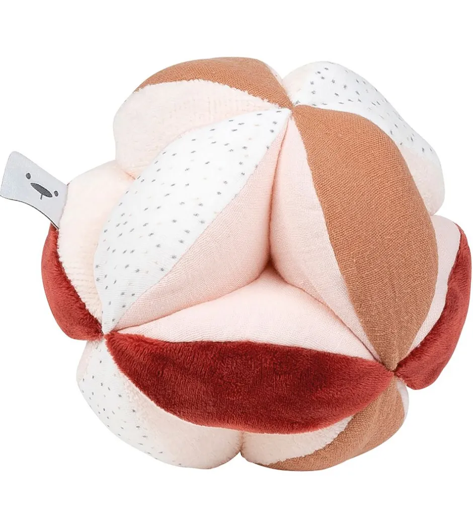 Aktivitetsbold - Activity Ball - 15 cm - Rust>Nattou Sale