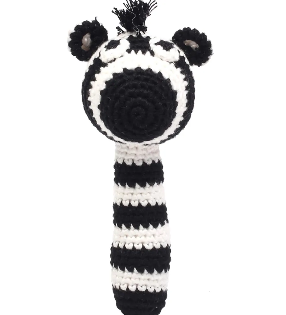 Rangle - Hr. Zebra - Sort/Hvid>NatureZoo
