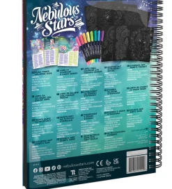 Malebog m. Tuscher - Sorte Sider - Coralia>Nebulous Stars Outlet
