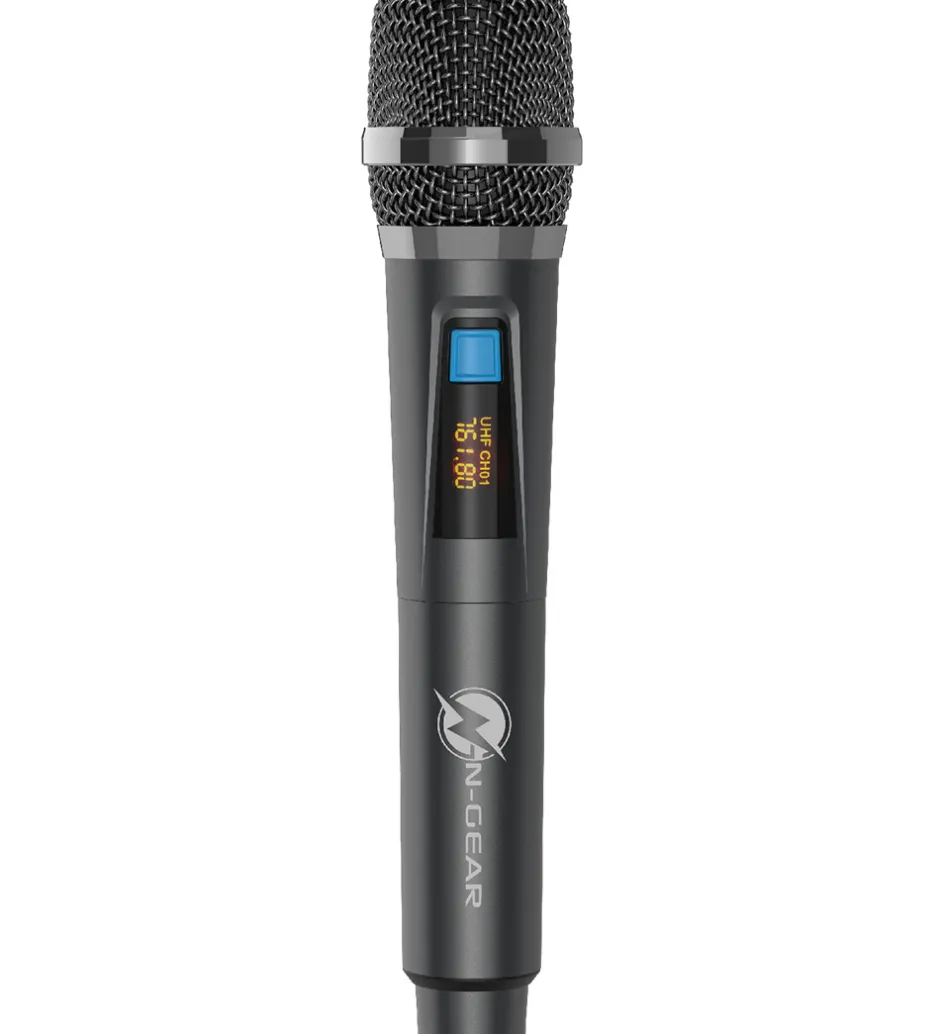 Højtaler med 2 Mikrofoner - Wireless - NRG600 - Sort>N-Gear Clearance
