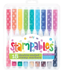 Dobbeltsidede Tuscher - 18 stk - Stampables>Ooly Sale