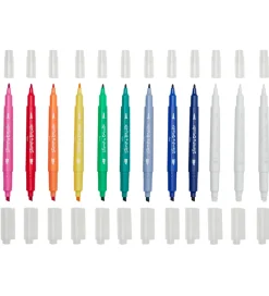 Dobbeltsidede Tuscher - 9 stk. - Stamp-A-Doodle>Ooly Discount