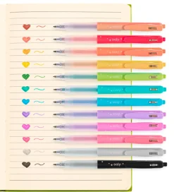 Farvekuglepen - Gel - Oh My Glitter! - 12 Stk - Multifarve><noscript><img width=