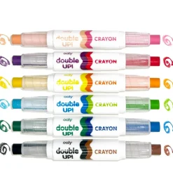 Farver - 6 stk - Double Up Crayon>Ooly Discount