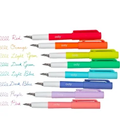Fyldepen - 8 Stk - Color Write Fountain Pens><noscript><img width=