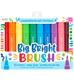Jumbo Tusher - Big Bright Brush - 10 Stk - Multifarvet>Ooly Sale