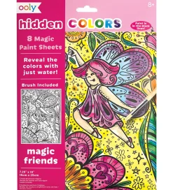 Magiske Maleark - Hidden Colors - 8 Stk. - Magic Friends>Ooly Outlet