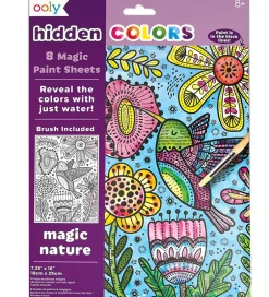 Magiske Maleark - Hidden Colors - 8 Stk. - Magic Nature>Ooly Outlet