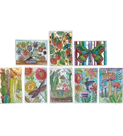 Magiske Maleark - Hidden Colors - 8 Stk. - Magic Nature><noscript><img width=
