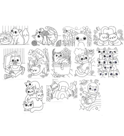 Maleark - Undercover Art - 12 Stk. - Smitten Kitten>Ooly New