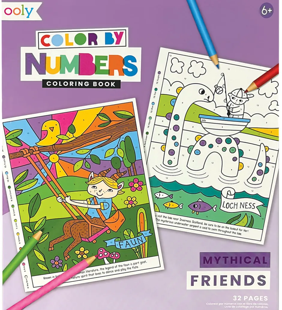 Malebog - Color By Numbers - Mythical Friends>Ooly Online