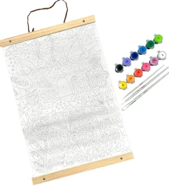 Malesæt - Paint By Number Canvas Kit - Tiger Eyes>Ooly New