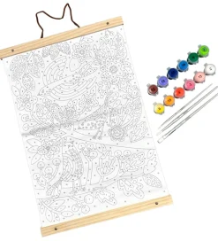 Malesæt - Paint By Number Canvas Kit - Blue Birds>Ooly Hot