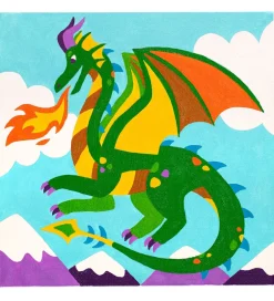 Paint By Number Sæt - Fantastic Dragon><noscript><img width=