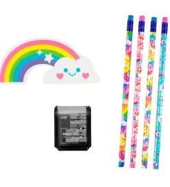 Skolesæt - Unicorns - Happy Pack>Ooly Discount