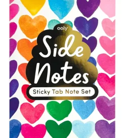 Sticky Notes Bog - Side Notes - Rainbow Hearts>Ooly New