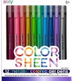 Tuscher - Color Sheen Metallic Gel - 12 stk>Ooly