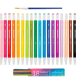 Vandfarvepen - Chroma Blends - Genopfyldelige - 18 Stk - Mu>Ooly Clearance