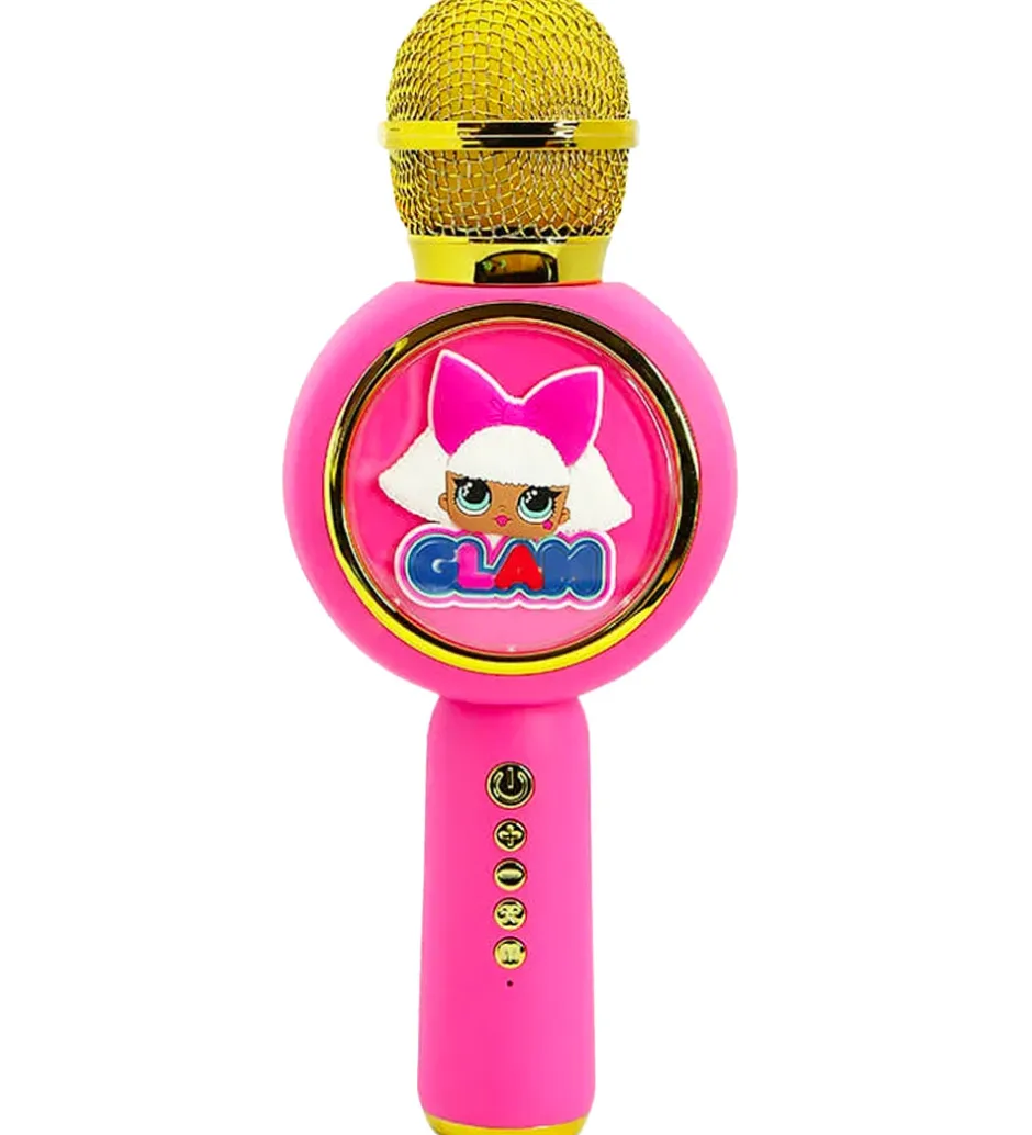 Mikrofon - LED - Karaoke - LOL Surprise - Pink/Guld>OTL Hot