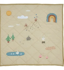 Aktivitetstæppe - Quiltet - Forest Activity Blanket>OYOY Clearance