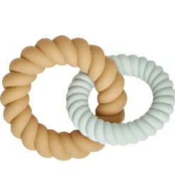Bideringe - Silikone - Mellow - Pale Mint/Light Rubber>OYOY Hot