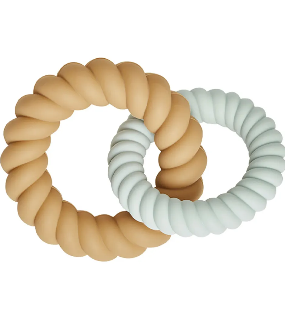 Bideringe - Silikone - Mellow - Pale Mint/Light Rubber>OYOY Hot