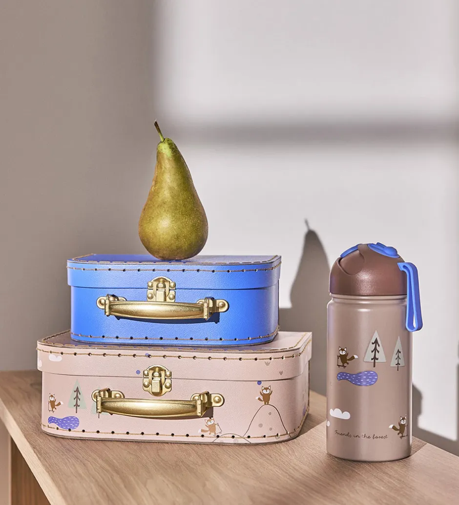 Kuffertsæt - 2-pak - Fox - Beige/Blue>OYOY Sale