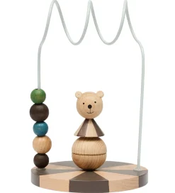 Kugleramme - Circus Bear - Nature/Dusty Blue>OYOY Best