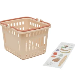 Kurv - Yummy Shopping Basket - Coral>OYOY Discount