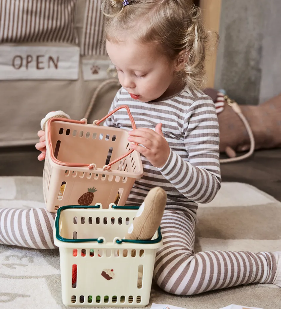 Kurv - Yummy Shopping Basket - Coral>OYOY Discount