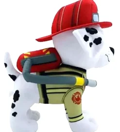 Bamse - Fire Rescue Deluxe - 30cm - Marshall>Paw Patrol Outlet