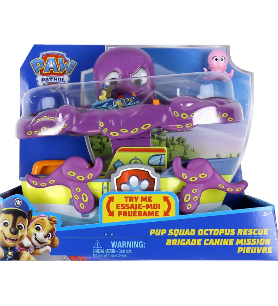 Legesæt - Pup Squad Octopus Rescue>Paw Patrol Discount