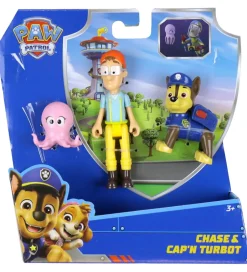 Legetøjsfigurer - Chase & Cap'N Turbot>Paw Patrol Outlet